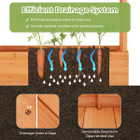 Raised Garden Bed with Built-in Trellis  product image