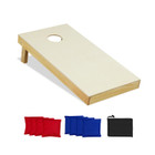 Solid Wood Portable Cornhole Game with 8 Bags (2 Sizes) product image