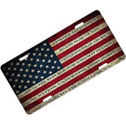 Tactical Novelty Usa Flag License Plate product image