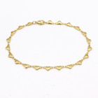 18K Yellow Gold High-Polish Ankle Bracelet product image