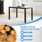 45" Mid Century Kitchen Table with Faux Marble Top product image