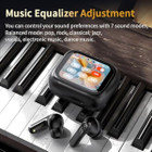 144+ Language Translator Wireless Earbuds Bluetooth Real Smart Translation With Touch screen Active Noise ANC Wireless Charging Case Color White product image