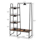 Standing Garment Rack Closet Organizer product image