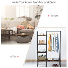 Standing Garment Rack Closet Organizer product image