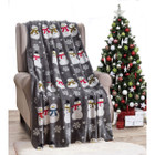 50 x 60-Inch Microplush Holiday Throw Blanket (7 Fun Styles) product image