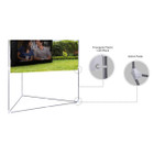 VIVOHOME 100-Inch Video Projector Screen with Triangle Stand product image