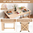 5-Piece Dining Table Set With Built-in Shelves product image