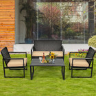 4-Piece Rattan  Patio Furniture Set product image