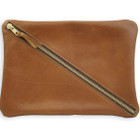 Large Soft Genuine Leather Toiletry/Dopp Kit with Diagonal Zipper product image
