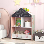 Kids Dollhouse Bookshelf with Chalkboard  and Whiteboard product image