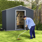 5.7 ft x 7.5 ft Double Door Tool Storage Shed product image