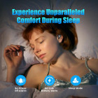 Wireless Bluetooth Earbuds Comfortable Noise Blocking LED Power Display Music Sleep Dual Mode for Sleeping Working Hiking Color Green product image