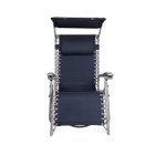 26" Gravity Free Beach Chair with Adjustable Canopy product image