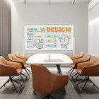72" X 36" Double-sided Magnetic Whiteboard With Stand product image