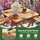 29.5" x 29.5" Patio Dining Table with 2" Umbrella Hole product image