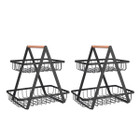 2-Tier Countertop Fruit Basket (1- or 2-Pack) product image