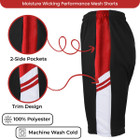 Assorted Moisture-Wicking Performance Active Mesh Shorts (5-Pack) product image