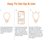 Amazon Basics Smart A19 LED Light Bulb (1- to 12-Pack) product image