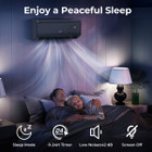 12000BTU WiFi Enabled Mini Split 22 SEER2, 115V Inverter Air Conditioner product image