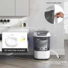 Portable Mini Top Load Washer with Removable Spin Tub and Safety Cover product image