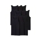 Men's Cotton Blend Slim Fit Sleeveless A-Shirt (3- or 9-Pack) product image