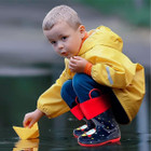 Kids' Unisex Waterproof Rubber Boots product image