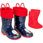 Kids' Unisex Waterproof Rubber Boots product image