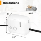 1500W Portable Steam Cleaner with 34oz Water Tank product image