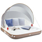 Inflatable Lounge Raft with Retractable Canopy product image
