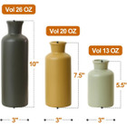 Boho Ceramic Vase (Set of 3) product image