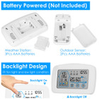 Wireless Weather Station Clock product image