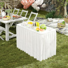4-Foot Ice Cooler Folding Table with Removable Skirt product image