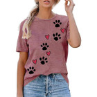 "Dog Mom" Paw Print Tee product image
