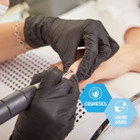 100-Count Heavy-Duty Black Nitrile Disposable Gloves (5- or 10-Pack) product image