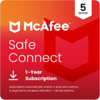 McAfee Safe Connect VPN 2025 5-Devices 1-Year product image