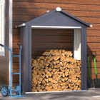 5 x 2-Foot Outdoor Firewood Storage Shed product image