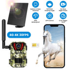 4G 4K 30FPS Solar Trail Camera product image