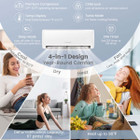 18,000 BTU Mini Split Air Conditioner with Heat Pump and Remote Control product image