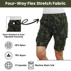 Women’s Flex Cargo Shorts with Elastic Waistband product image