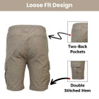 Women’s Flex Cargo Shorts with Elastic Waistband product image