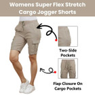 Women’s Flex Cargo Stretch Shorts (3-Pack) product image