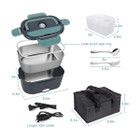 Electric Dual Function Heating Lunchbox with Leak-Proof Seal Ring product image
