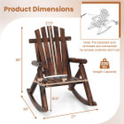Outdoor Adirondack Rocking Chair (1- or 2-Pack) product image