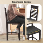 Counter-Height Dining Chair with Footrests  product image