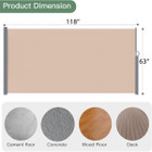 Retractable Double Side Awning product image