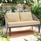 Outdoor Convertible Double Chaise Lounge Chair product image