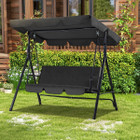 3-Seat Glider Outdoor Patio Swing with Canopy product image