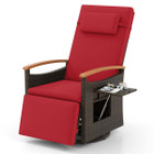 Outdoor 360° Swivel Rattan Recliner Chair product image