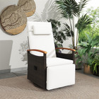 Outdoor 360° Swivel Rattan Recliner Chair product image