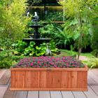 Wooden Flower Planter Window Box (1- or 2-Pack) product image